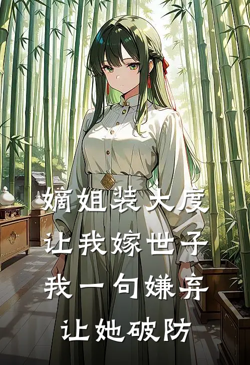 嫡姐装大度让我嫁世子，我一句嫌弃让她破防