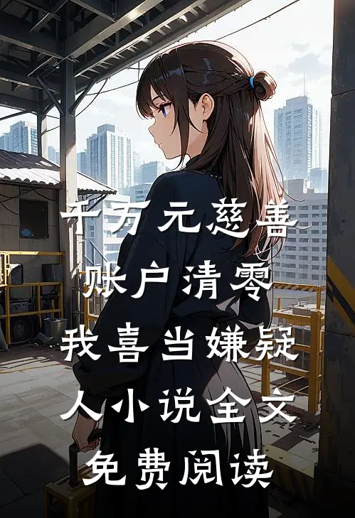 千万元慈善账户清零，我喜当嫌疑人小说全文免费阅读